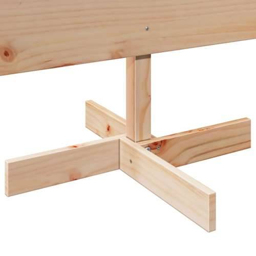 Drveno ukrasno božićno drvce 150 cm od masivne borovine - Prirodna 150 cm 1 Cijena