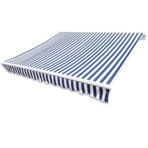 Platno za tendu plavo-bijelo 6 x 3 m (okvir nije uključen) Cijena