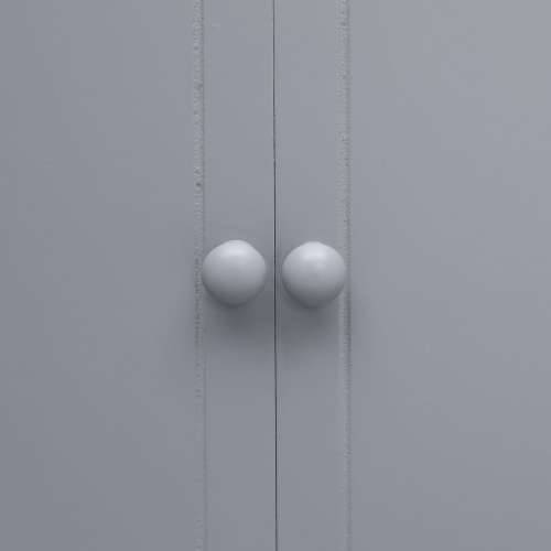 Kupaonski ormarić sivi 46 x 24 x 116 cm drvo paulovnije - Siva 1 Cijena