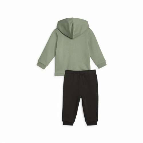 Trenirka za Bebe Puma Minicats Colorblockk Crna Zelena Cijena
