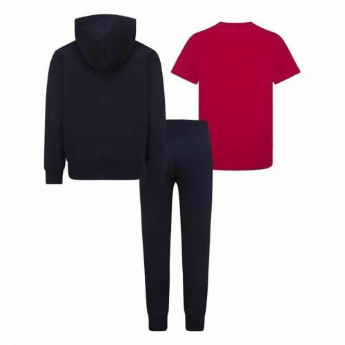 Sportski Komplet za Bebe Jordan Essentials Fleeze Box Crna Crvena Cijena