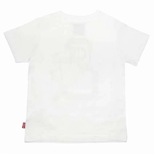 Dječje Majica Kratkih Rukava Levi’s Bijela Cijena