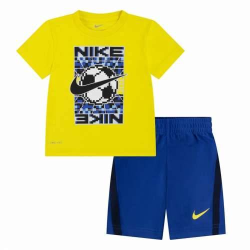 Sportski Komplet za Djecu Nike Df Icon  Rumena Plava Pisana 2 Dijelovi Cijena