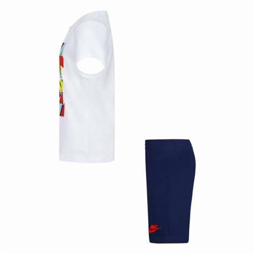 Sportski Komplet za Djecu Nike Nsw Add Ft Short  Plava Bijela Pisana 2 Dijelovi Cijena