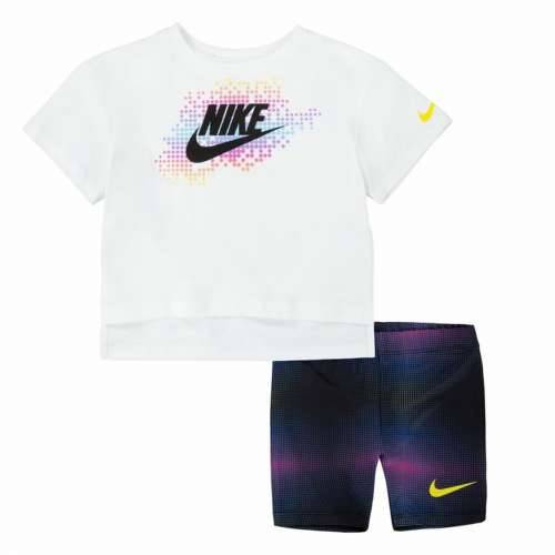 Sportski Komplet za Djecu Nike Aop Bike Plava Bijela Pisana 2 Dijelovi Cijena