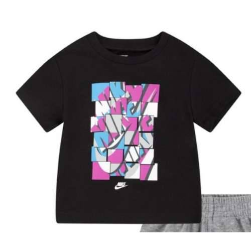 Sportski Komplet za Bebe Nike Nsw Add Ft  Crna Siva Cijena