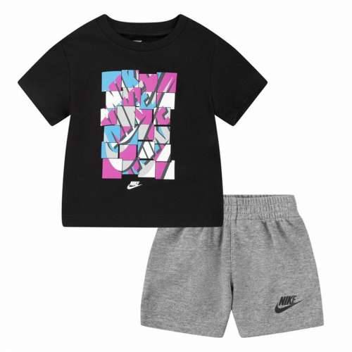 Sportski Komplet za Djecu Nike Nsw Add Ft Crna Siva 2 Dijelovi Cijena