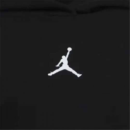 Gornji Dio Trenirke s Kapuljačom za Djevojčice Jordan Icon Play Bijela Crna Cijena