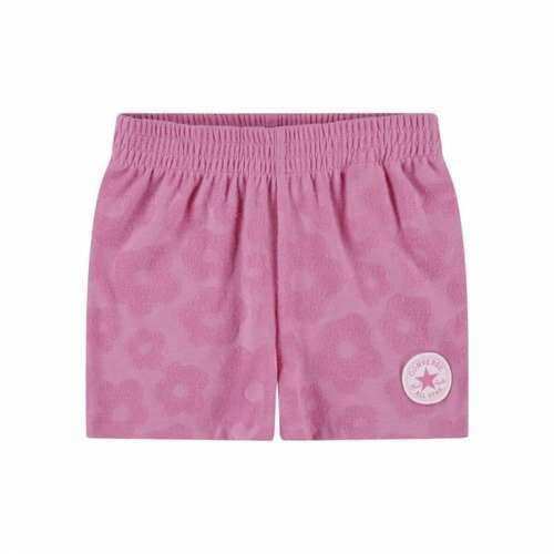 Sportski Komplet za Djecu Converse Floral Jacquard Tamnoružičasta Cijena