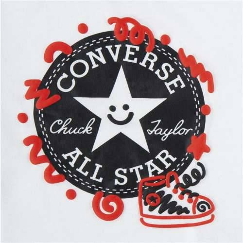 Sportski Komplet za Djecu Converse Squiggle S/Se+Ft Bijela Cijena