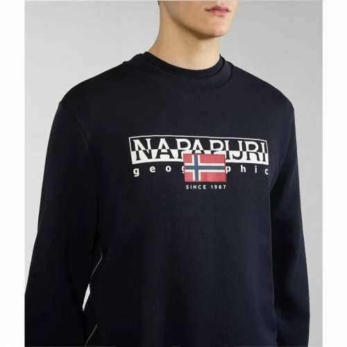 Unisex Majica s Kapuljačom Napapijri B-Aylmer C Crna Cijena