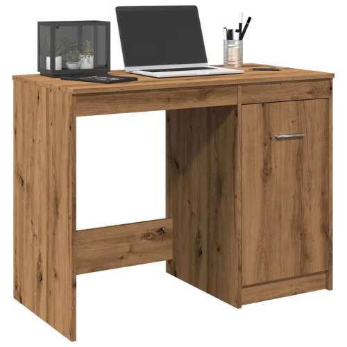 Radni stol boja hrasta artisan 100x50x76 cm konstruirano drvo - hrast artisan Cijena