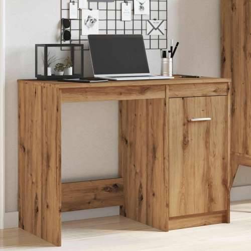 Radni stol boja hrasta artisan 100x50x76 cm konstruirano drvo - hrast artisan Cijena