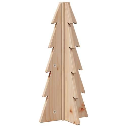 Drveno ukrasno božićno drvce 49 cm od masivne borovine - Prirodna 49 cm 1 Cijena