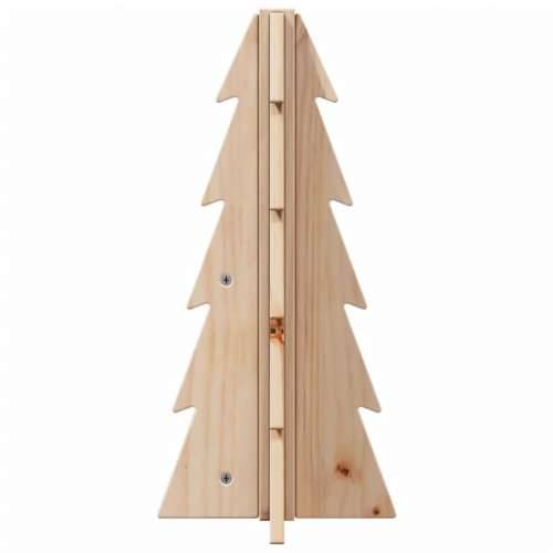 Drveno ukrasno božićno drvce 49 cm od masivne borovine - Prirodna 49 cm 1 Cijena