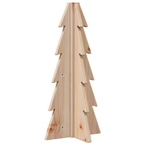 Drveno ukrasno božićno drvce 49 cm od masivne borovine - Prirodna 49 cm 1 Cijena
