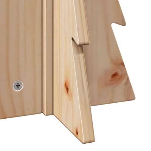 Drveno ukrasno božićno drvce 49 cm od masivne borovine - Prirodna 49 cm 1 Cijena