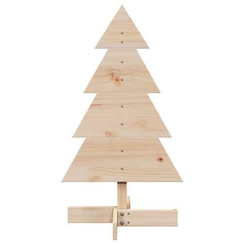 Drveno ukrasno božićno drvce 80 cm od masivne borovine - Prirodna 80 cm 1 Cijena