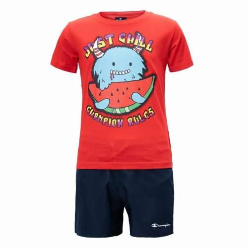 Sportski Komplet za Djecu Champion Essentials Crvena Cijena