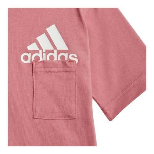 Sportski Komplet za Djecu Adidas Badge of Sport Summer Koraljni Cijena