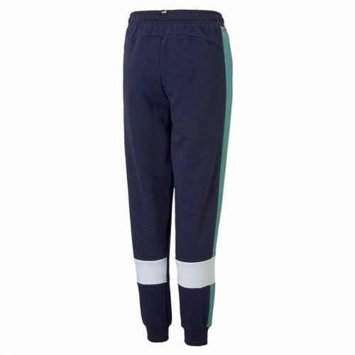Dječji Donji Dio Trenirke Puma Essential+ Colorblock B Tamno plava Cijena