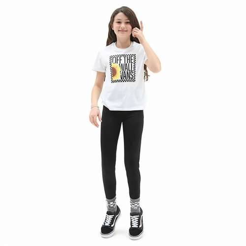 Dječje Majica Kratkih Rukava Vans Sunlit Crew Bijela Cijena