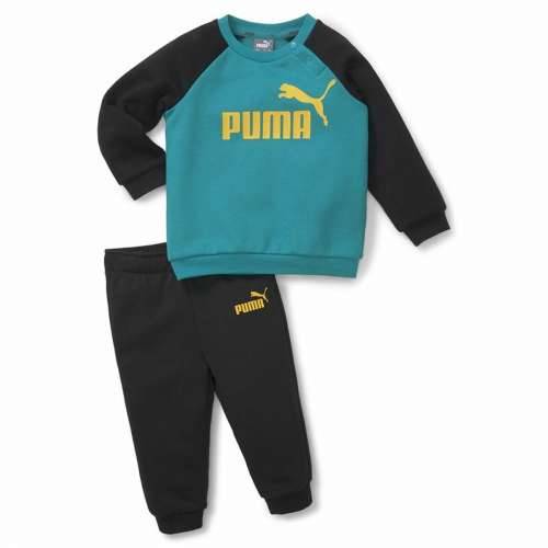 Trenirka za Bebe Puma Minicat Essentials Crna Plava Cijena
