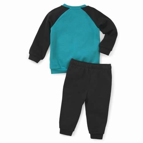 Trenirka za Bebe Puma Minicat Essentials Crna Plava Cijena