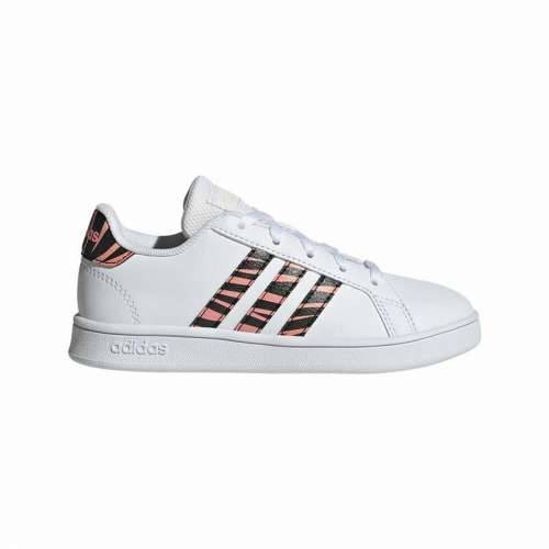 Kinder Sportschuhe Adidas Grand Court Print Bijela Cijena
