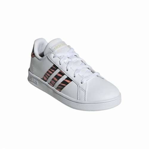 Kinder Sportschuhe Adidas Grand Court Print Bijela Cijena