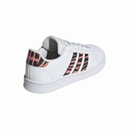 Kinder Sportschuhe Adidas Grand Court Print Bijela Cijena