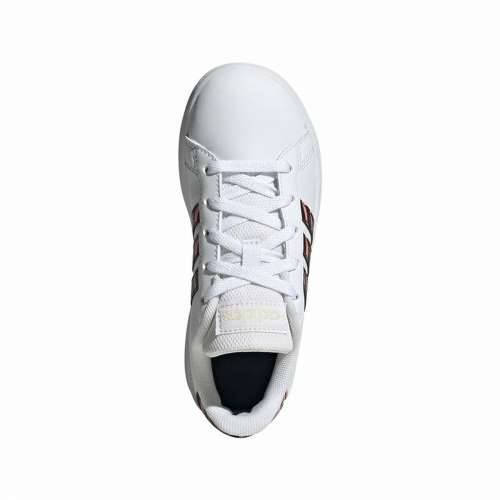 Kinder Sportschuhe Adidas Grand Court Print Bijela Cijena