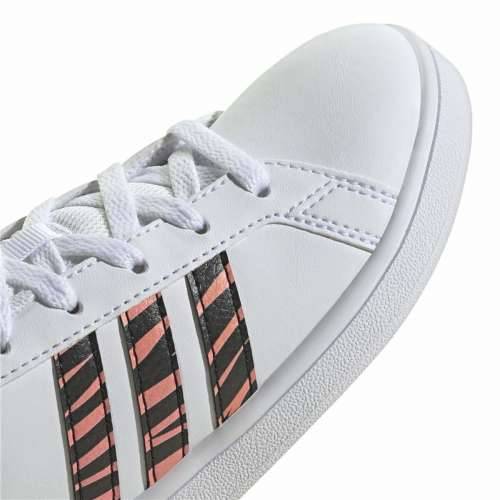 Kinder Sportschuhe Adidas Grand Court Print Bijela Cijena