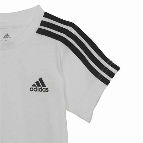 Sportski Komplet za Bebe Adidas Three Stripes Crna Bijela Cijena