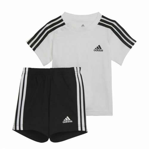 Sportski Komplet za Bebe Adidas Three Stripes Crna Bijela Cijena