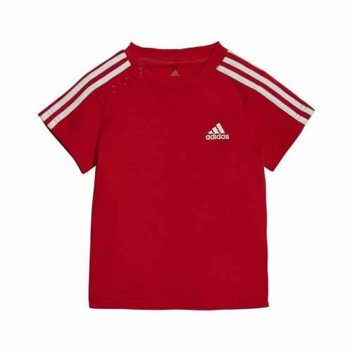 Sportski Komplet za Bebe Adidas Three Stripes Crvena Cijena