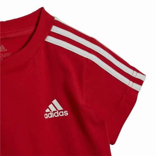 Sportski Komplet za Bebe Adidas Three Stripes Crvena Cijena