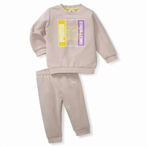 Trenirka za Bebe Puma Smileworld Minicat Smeđa Cijena