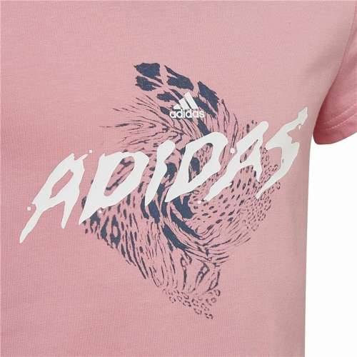 Dječje Majica Kratkih Rukava Adidas  Graphic  Roza Cijena