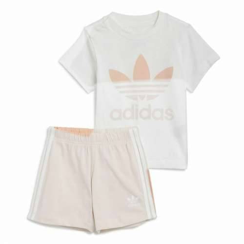 Sportski Komplet za Djecu Adidas Trifolio Bijela Cijena