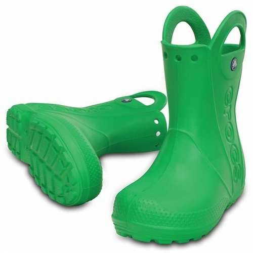 Dječje Čizme za Vodu Crocs Handle It Rain Zelena Cijena