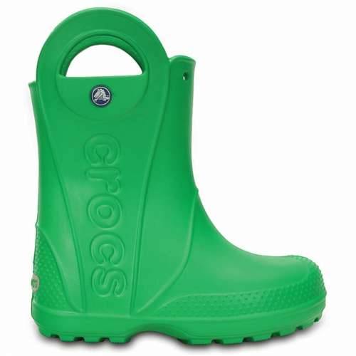Dječje Čizme za Vodu Crocs Handle It Rain Zelena Cijena