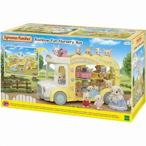 Dodaci za Kuću za Lutke Sylvanian Families 5744 Rainbow Fun Nursery Bus Cijena