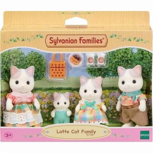 Dodaci za Kuću za Lutke Sylvanian Families 5738 Latte Cat Family Cijena