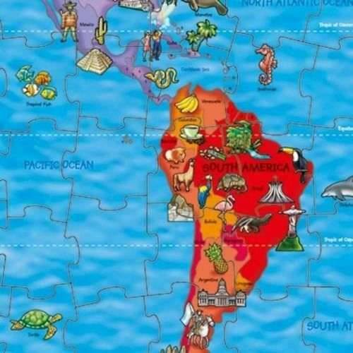 Puzzle Orchard World Map (FR) Cijena