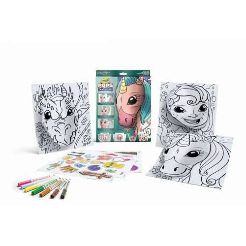 Crteži za bojenje Crayola 3D Color Pops Jednorog Cijena