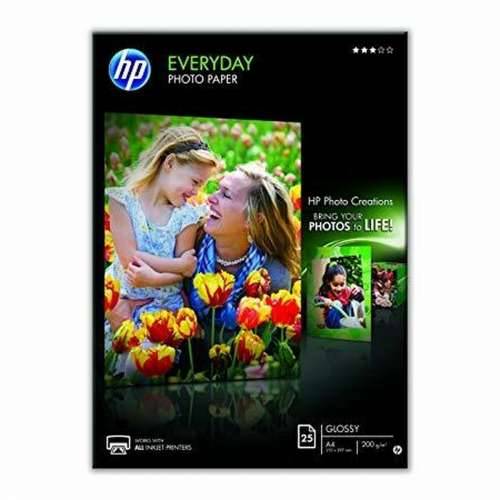 Fotografski Sjajni Papir HP A4 25 Listovi Cijena