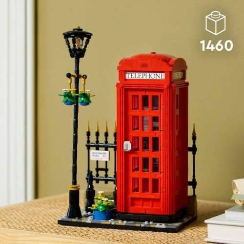 Igra Gradnje Lego 21347 London Telephone Booth 1460 Dijelovi Cijena