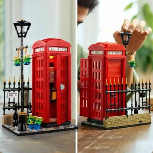 Igra Gradnje Lego 21347 London Telephone Booth 1460 Dijelovi Cijena