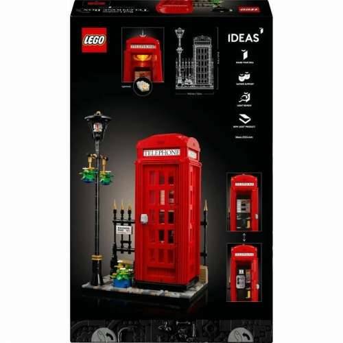 Igra Gradnje Lego 21347 London Telephone Booth 1460 Dijelovi Cijena